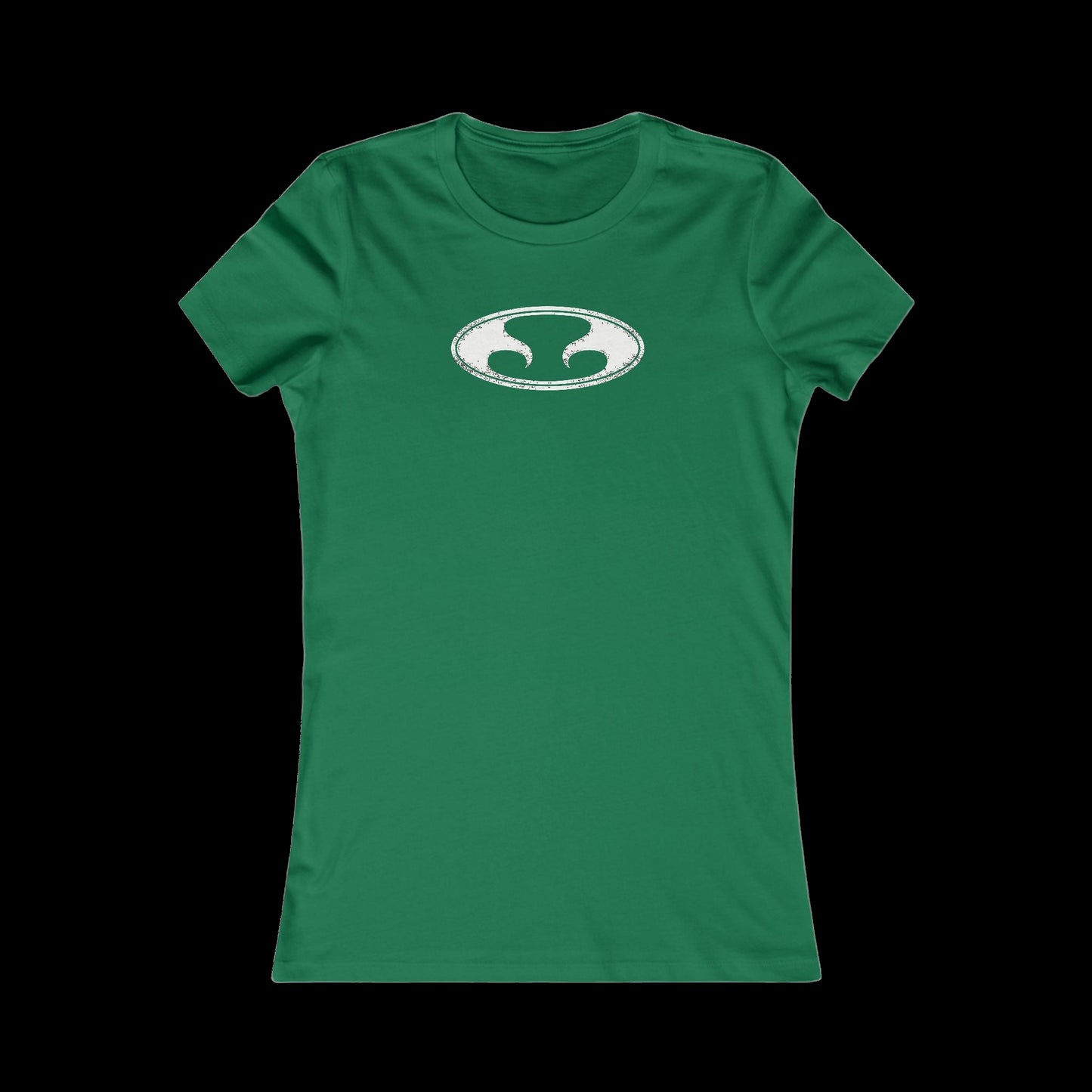 Eternal Classic Baby Doll Tee in Kelly Green with White Oval Eternal Logo