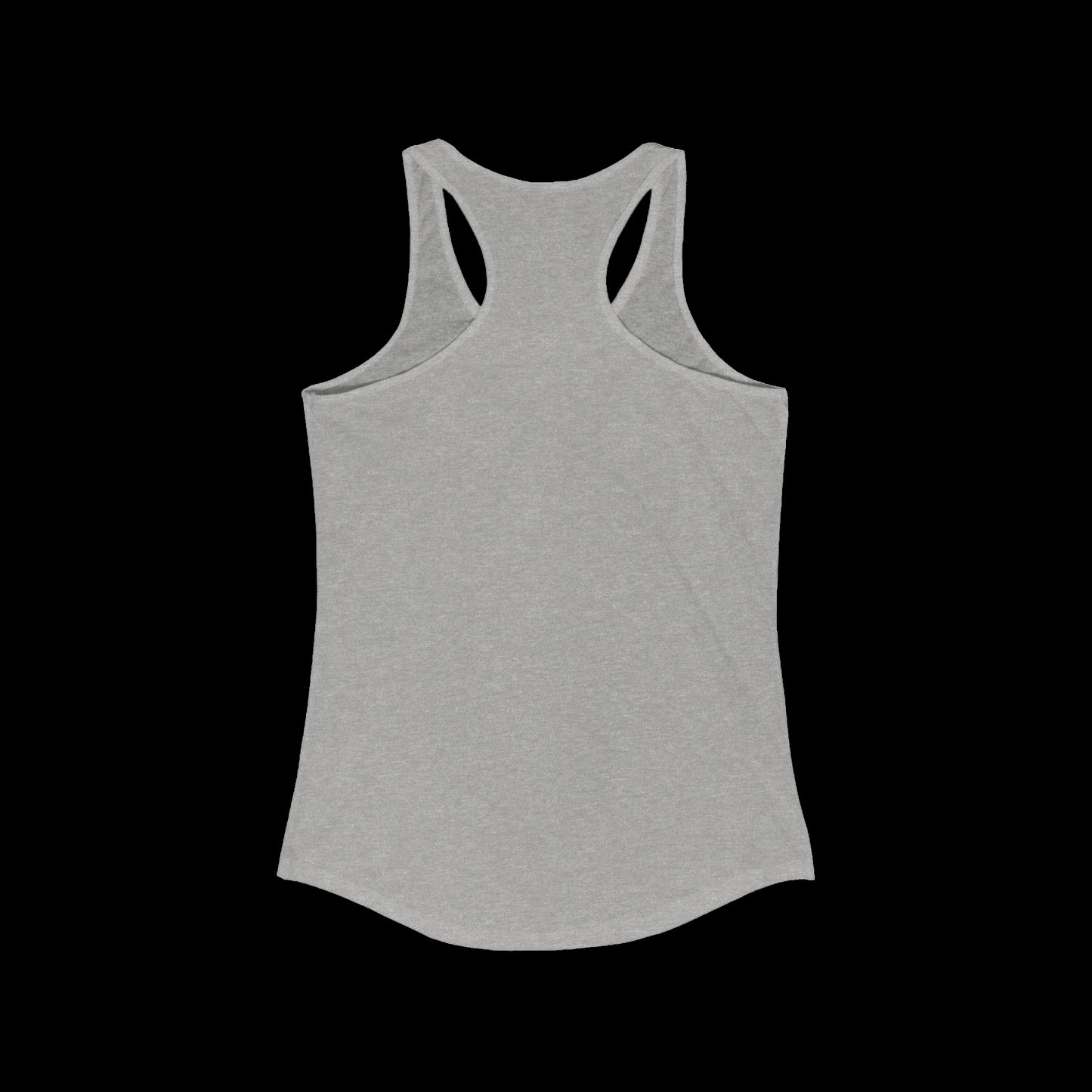 Eternal Razorback Tee in Heather Gray (Back)