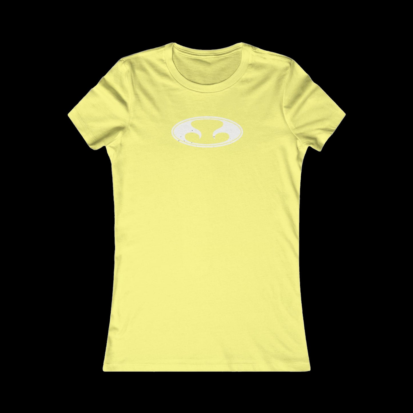 Eternal Classic Baby Doll Tee in Yellow with White Oval Eternal Logo