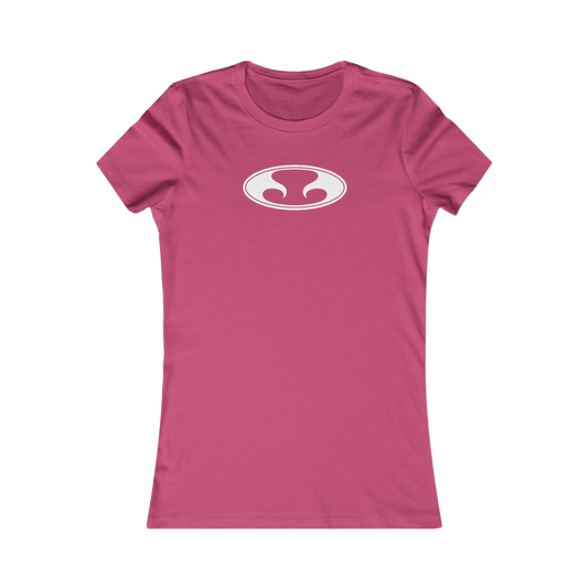 Eternal Classic Baby Doll Tee in Pink with White Oval Eternal Logo