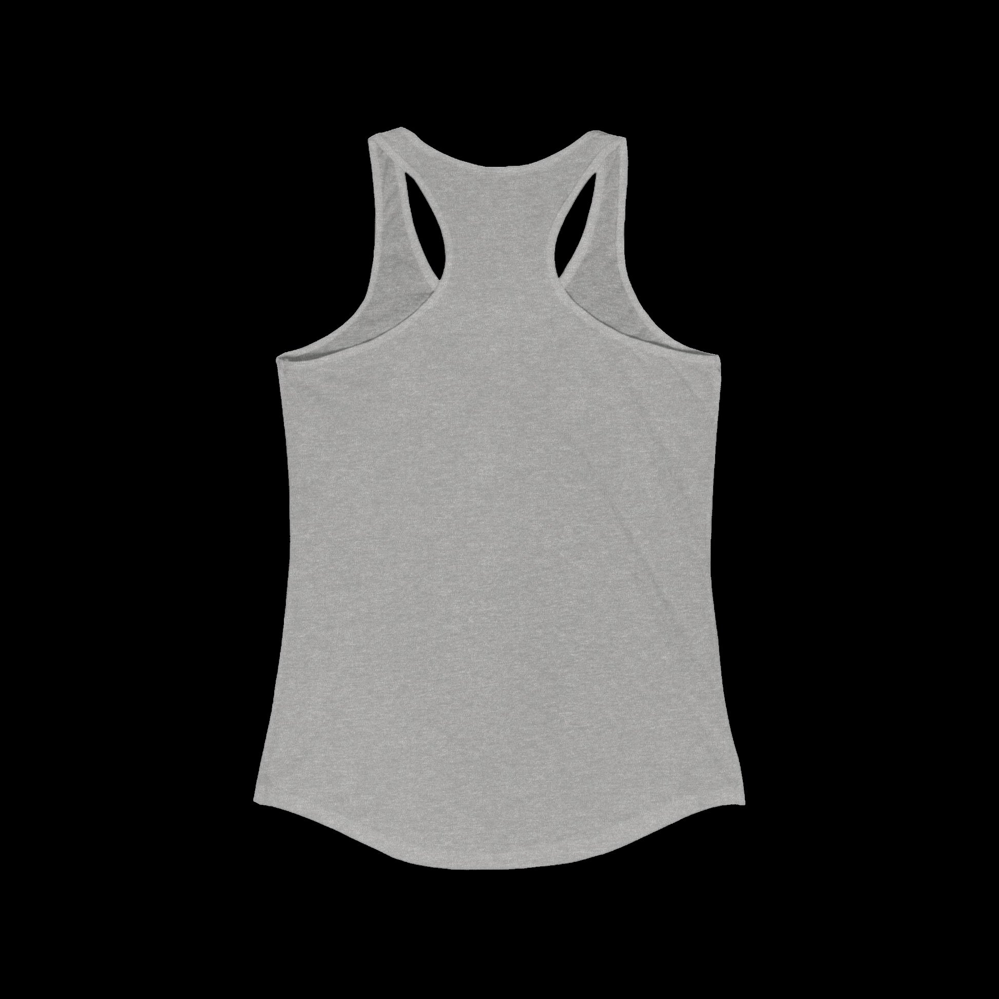 Eternal Razorback Tee in Heather Gray (Back)